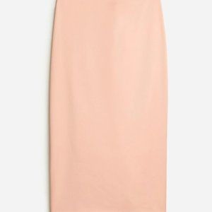 J. Crew No. 3 Pencil Skirt in Structured Satin SZ 0